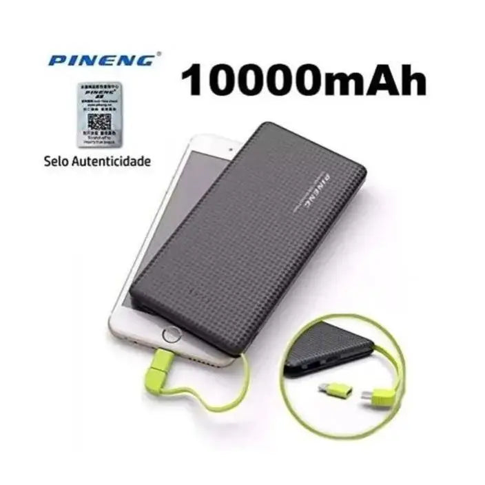 Power Bank Portátil de 10.000mAh - Android & IPhone