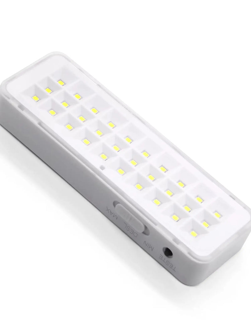 Luminária de Emergência com 30 LEDS - Bateria Recarregável, Bivolt