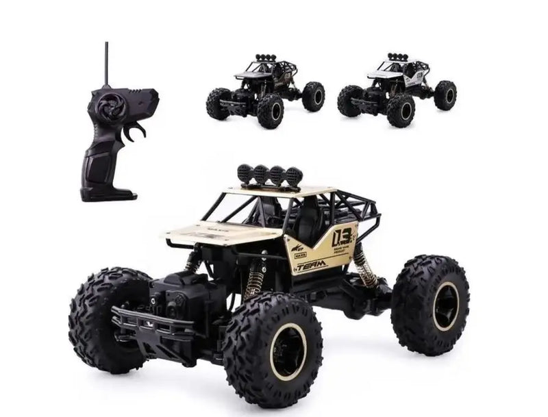 BUYISY - Carrinho de controle remoto 4x4 Crawler