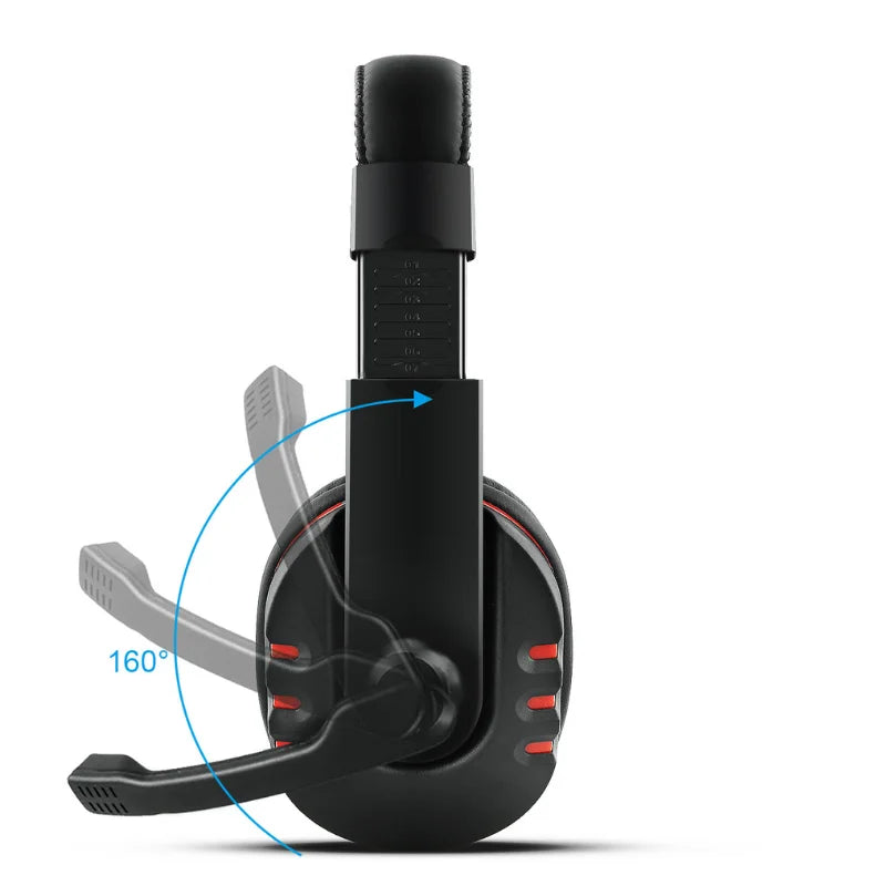 Headset com Microfone para PS4, PC e Celular - Com fio/P2