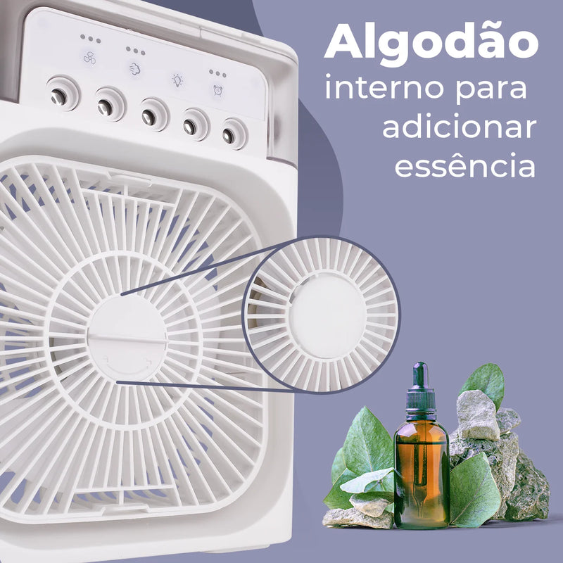 Ventilador Umidificador Portátil Reservoir - Buyisy