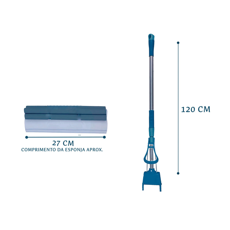 Rodo Mágico Mop Azul 1 Peça - Dolce Home