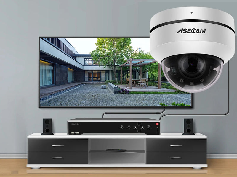 Câmera de Segurança Hikvision 4K, WIFI, com Rastreamento