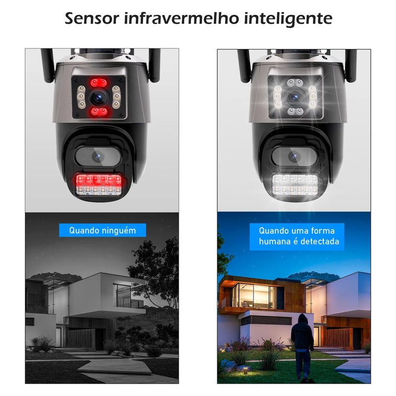 Câmera de Segurança - Icsee - Wifi, à prova d'água 4K Ultra HD