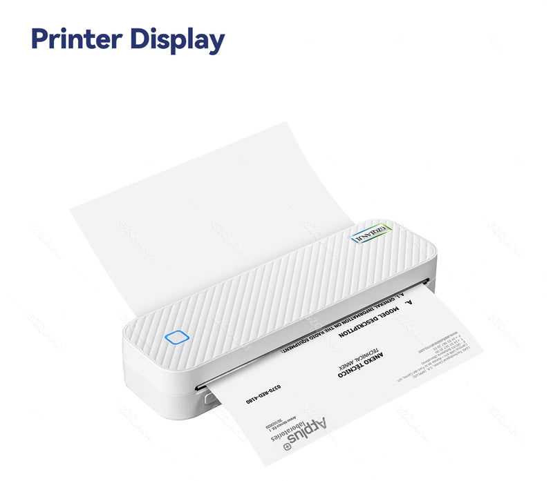 Impressora Térmica Portátil - Versátil, Portátil, Bluethooth e Wifi